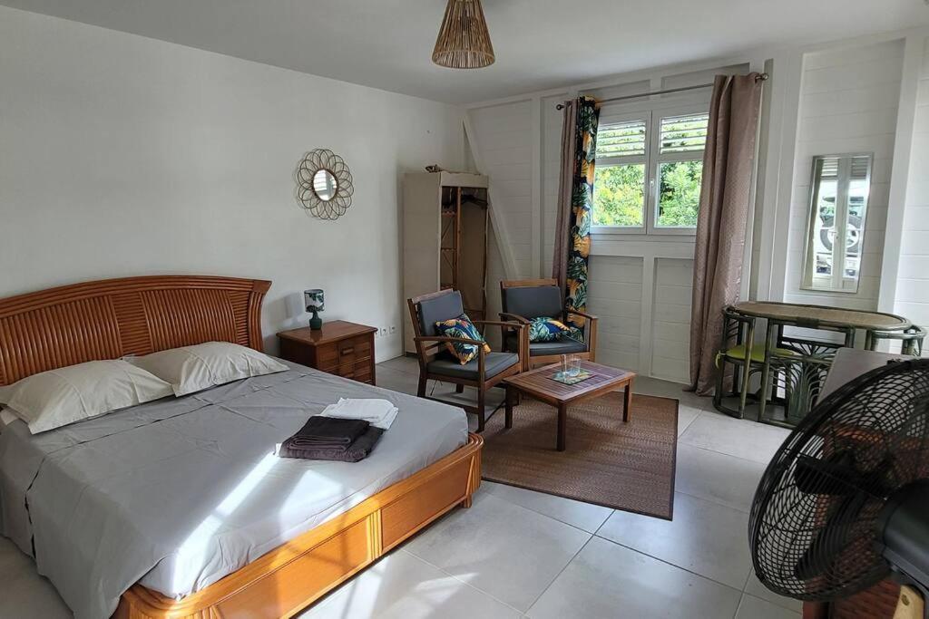 Ti-Hibiscus Bungalow T1 Clim-Wifi 30M2 2 Pers Grande Savane Extérieur photo